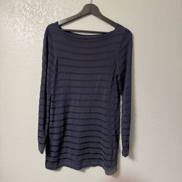 Tommy Bahama Navy Blue Sweater Dress - Picture 2 of 5